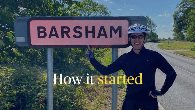Aspiring barrister cycles across England and Wales to raise £12k for bar course living costs